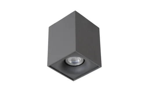 Светильник накладной Bentoo-Led 09913/05/36 Lucide серый 1 лампа, основание серое в стиле современный квадратный фото 2